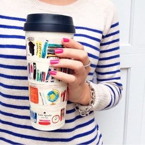 Kate Spade Like A Book Thermal Mug